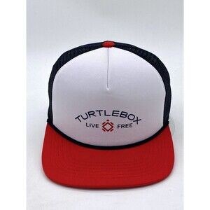 Turtlebox Old Glory Trucker Hat/Cap Snap-Back